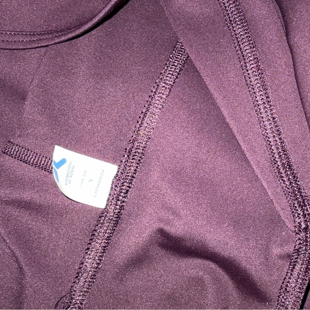 5 for $25 Burgundy Sleeveless Jumpsuit - Picture 3 of 4